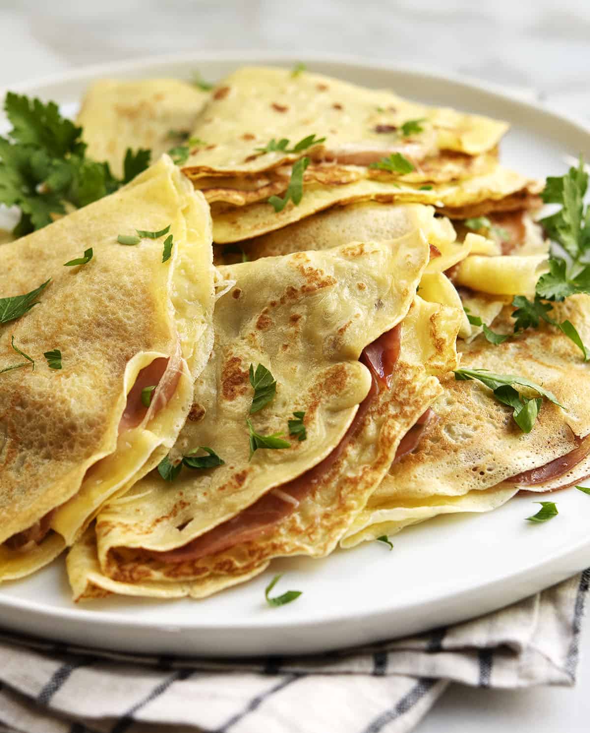 French crêpe And Pan Cakes